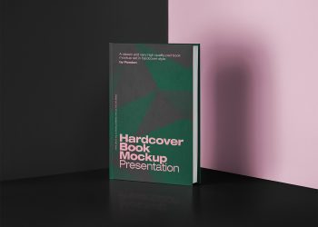 Free Book Mockup Hardcover