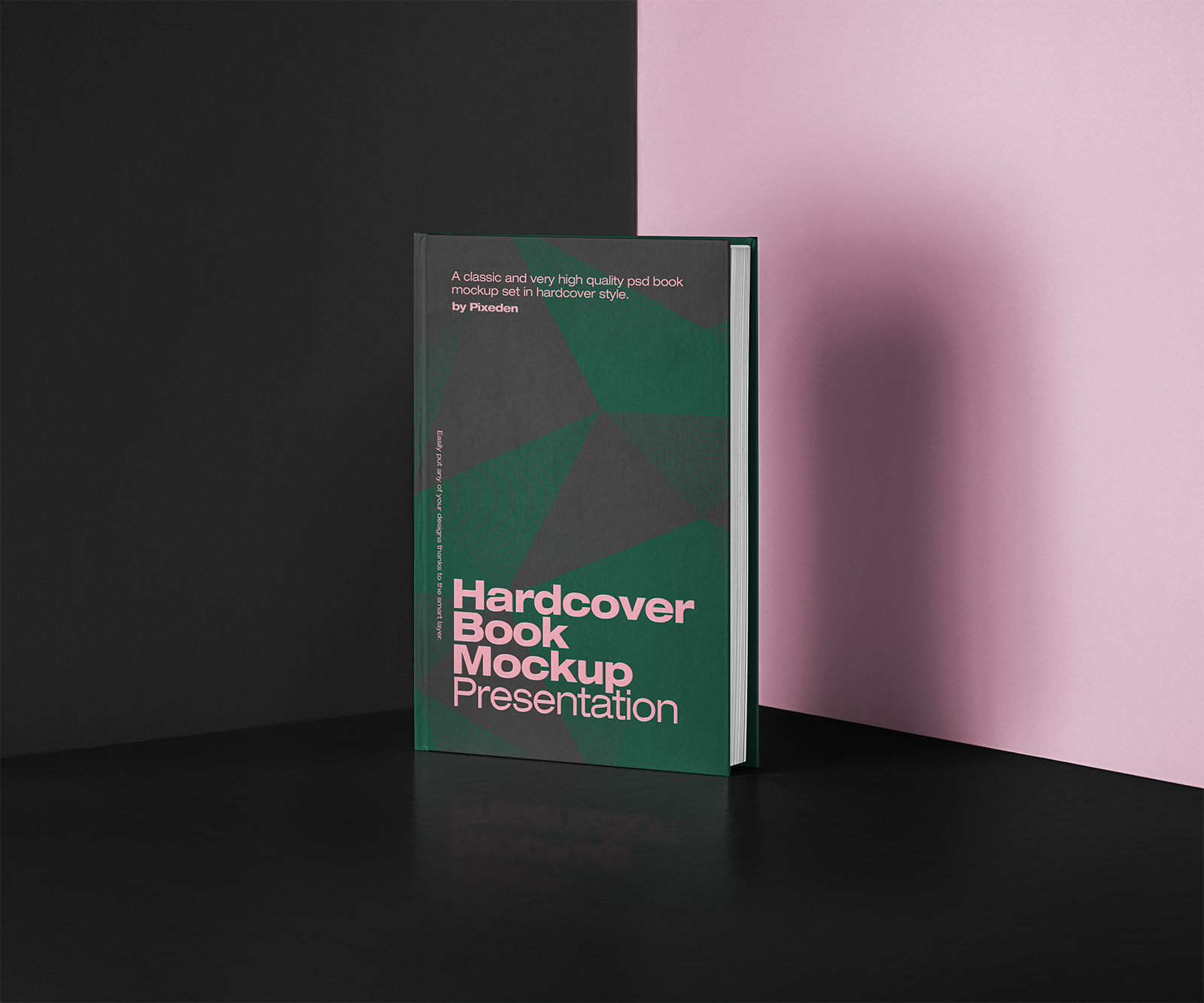 Free Book Mockup Hardcover