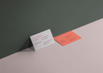 Free Business Card Mockup