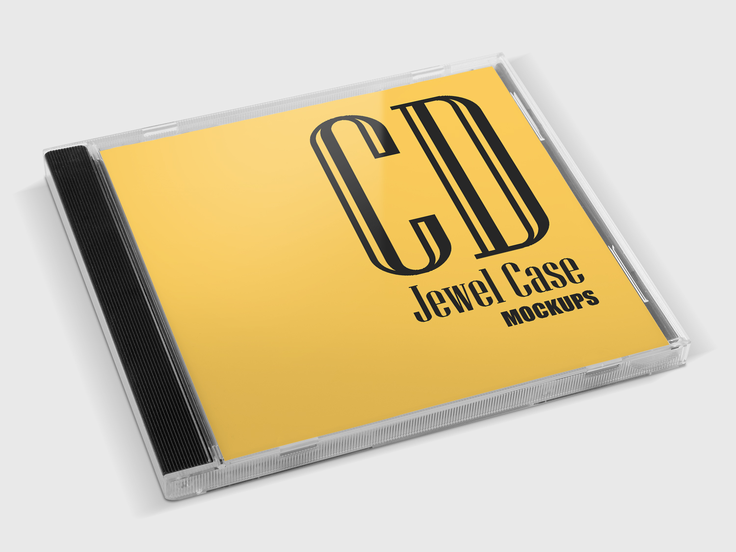 CD Case Mockup