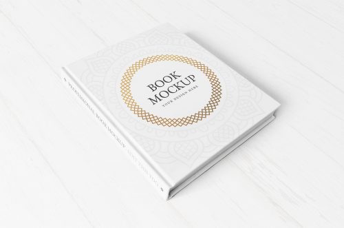 Hardcover Book Free Mockup