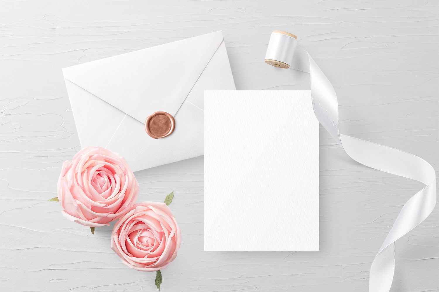 Invitation Card Envelope Mockup