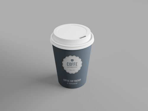 Paper Coffee Cup Mockup