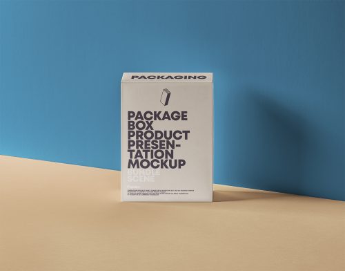 Product Packaging Box Mockup