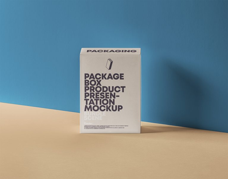 Product Packaging Box Mockup | Free Mockup World