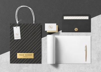 Stationery Scene Mockup