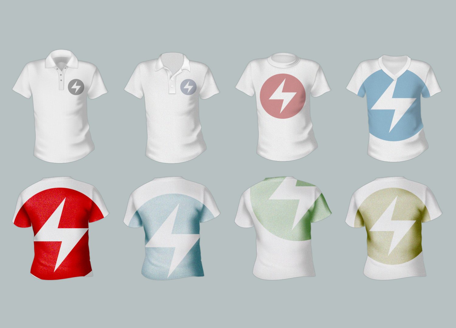 T-shirt Templates Pack Mockup