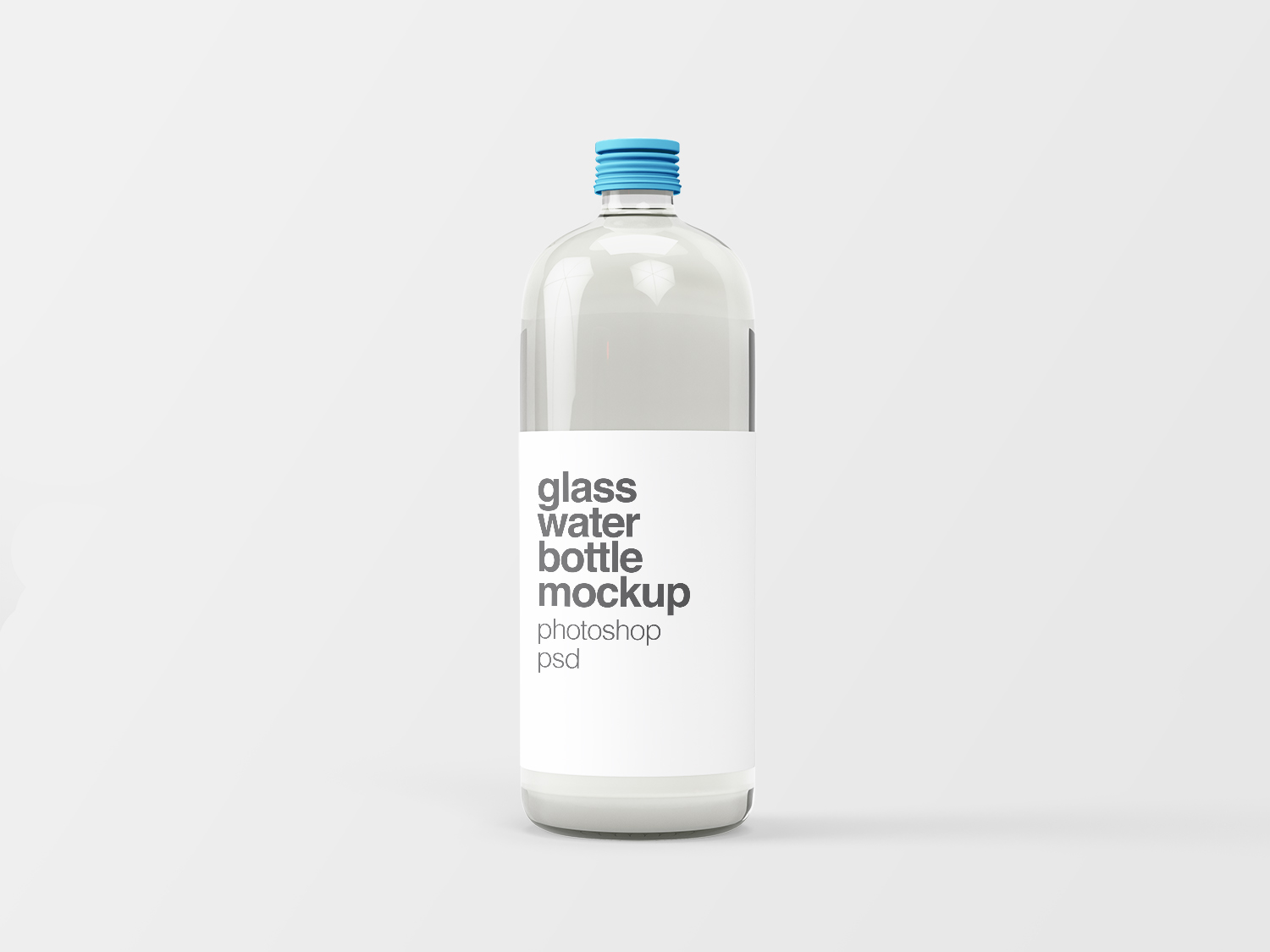 Water Bottle Mockup