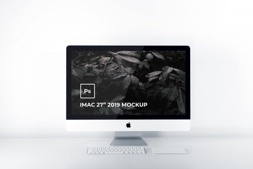 iMac 5k Retina 27 Inch Mockup