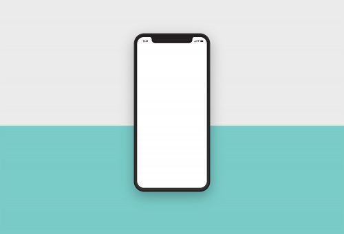 iPhone X Clean Mockup