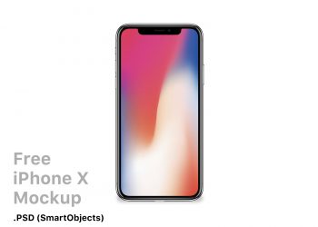 iPhone X Mockup Freebie