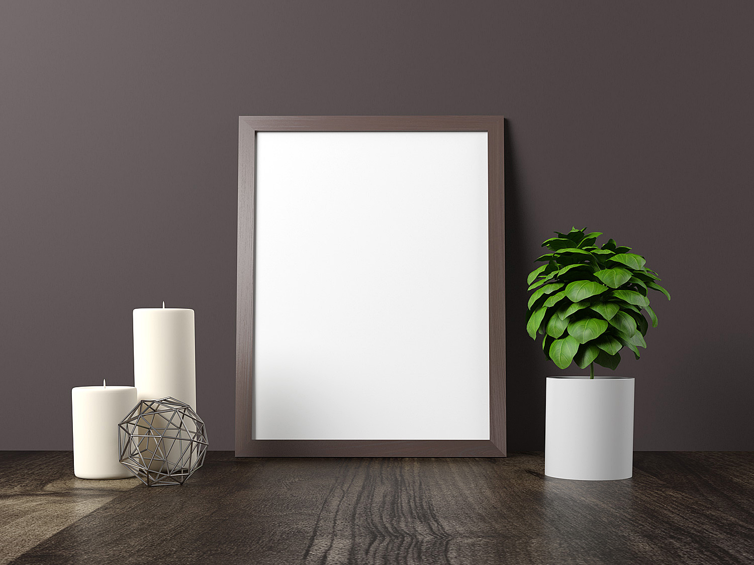 Frame Artwork Mockup Free PSD