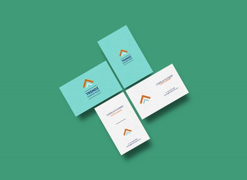 Free Business Card Mockup