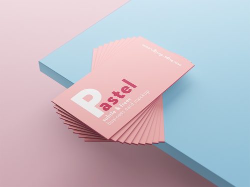 Free Business Cards Mockup