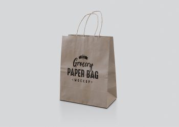 Free Paper Bag Mockup