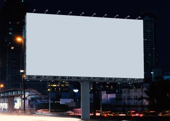 Free Roadside Billboard Mockup