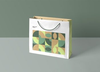 Free Shopping Bag Mockup