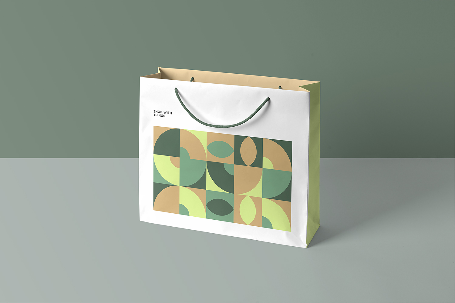 Free Shopping Bag Mockup