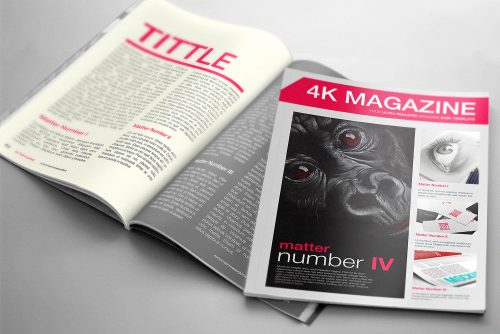 Magazine Mockup Free