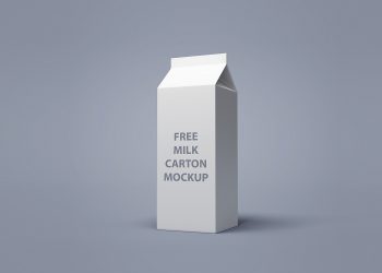 Milk Packaging Free Mockup