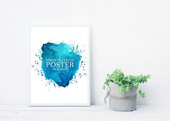 Poster Mockup Free PSD