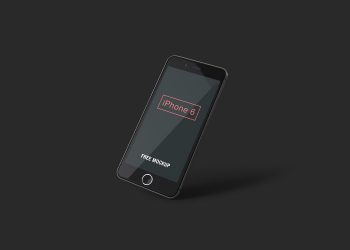 Set of Floating iPhone 6 Mockups