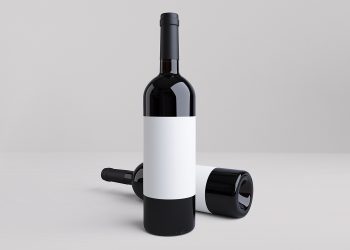 Wine Bottle Mockup