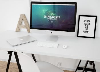 Workspace Mockup PSD