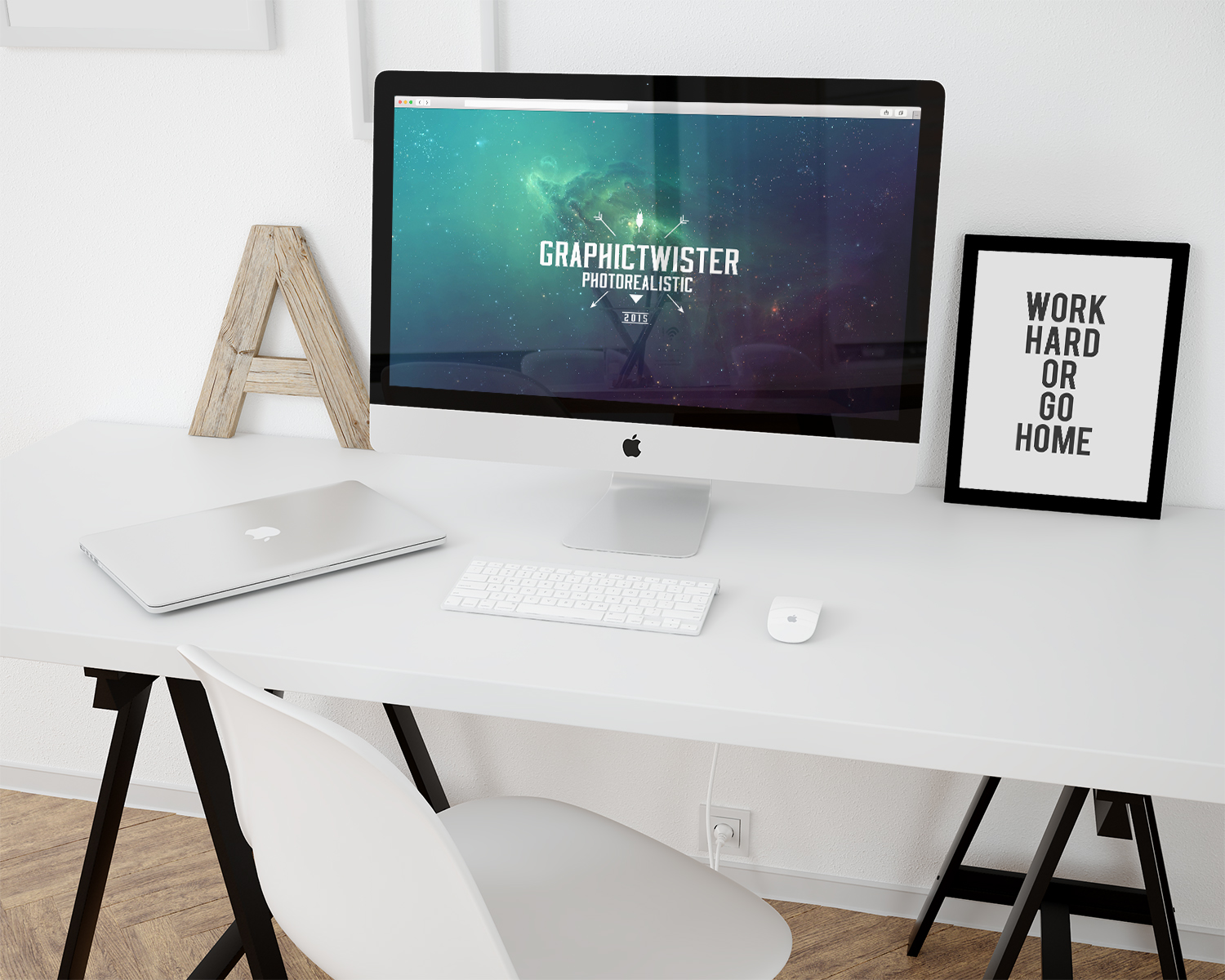 Workspace Mockup PSD