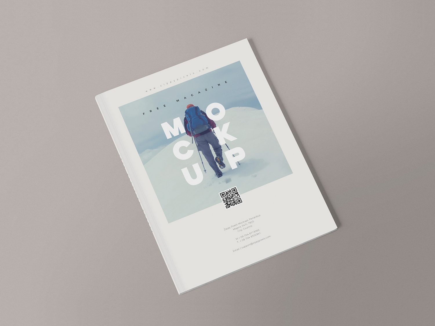 3 Free Magazine Mockup Templates