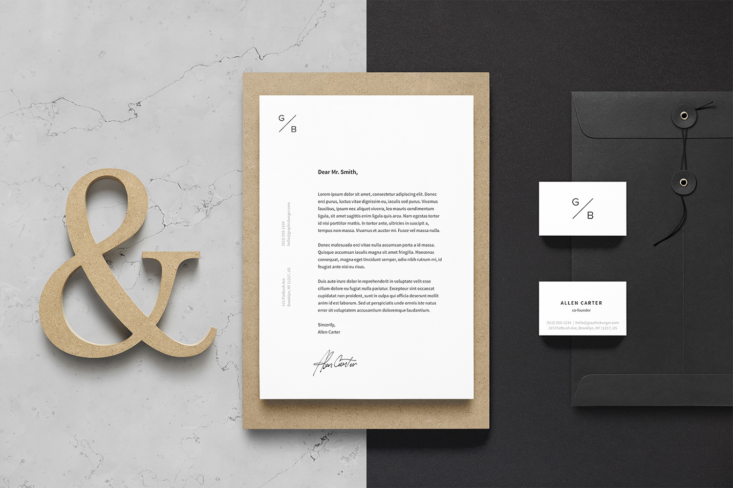 Branding Stationery Free Mockup