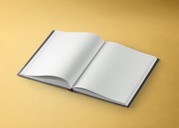 Dust Jacket Book Mockup PSD