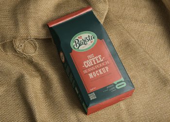 Free Classic Coffee Bag Mockup