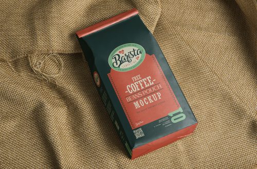 Free Classic Coffee Bag Mockup