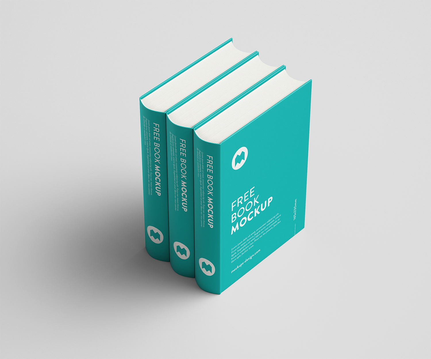 Free Thick Hardcover Book Mockup