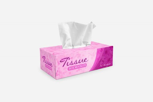 Free Tissue Box Mockups