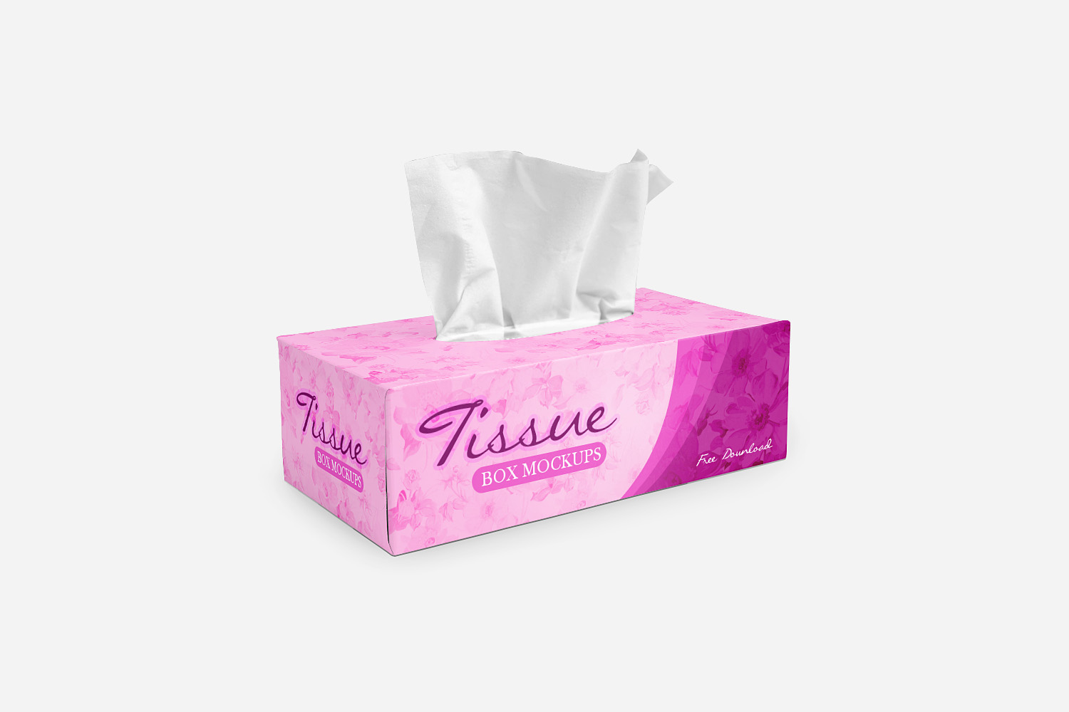 Free Tissue Box Mockups