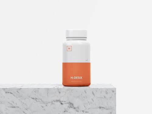 Pills Bottle Mockup