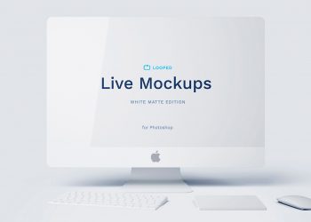 8 White Matte Apple’s Device Mockups