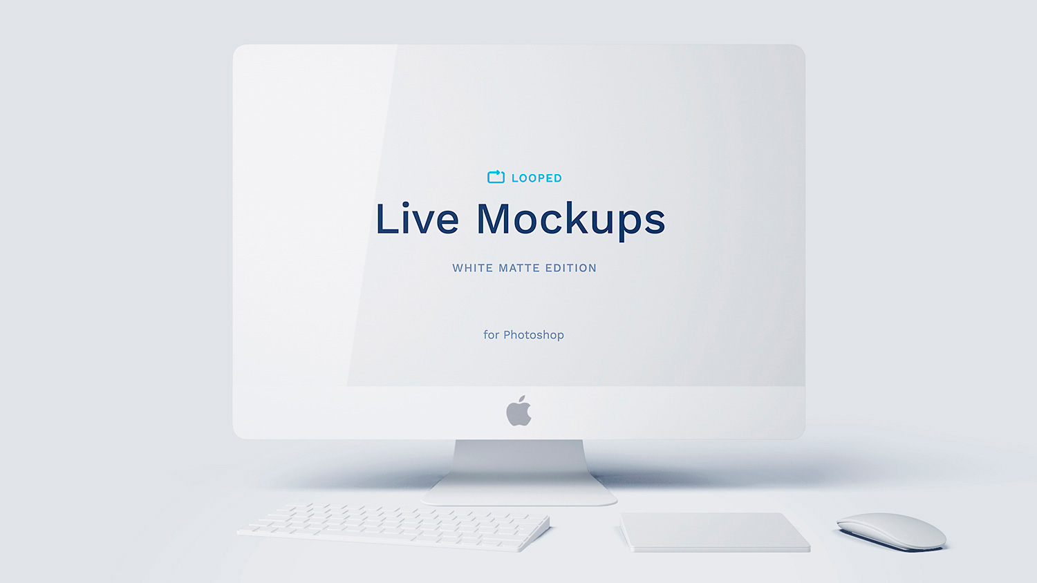 8 White Matte Apple’s Device Mockups