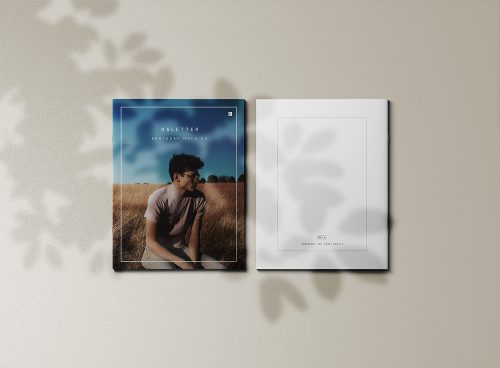 Free Brochure Cover Mockup