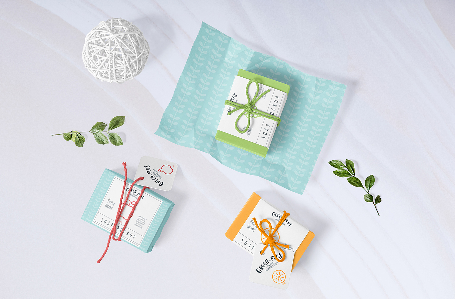 Free Craft Soap Mockup