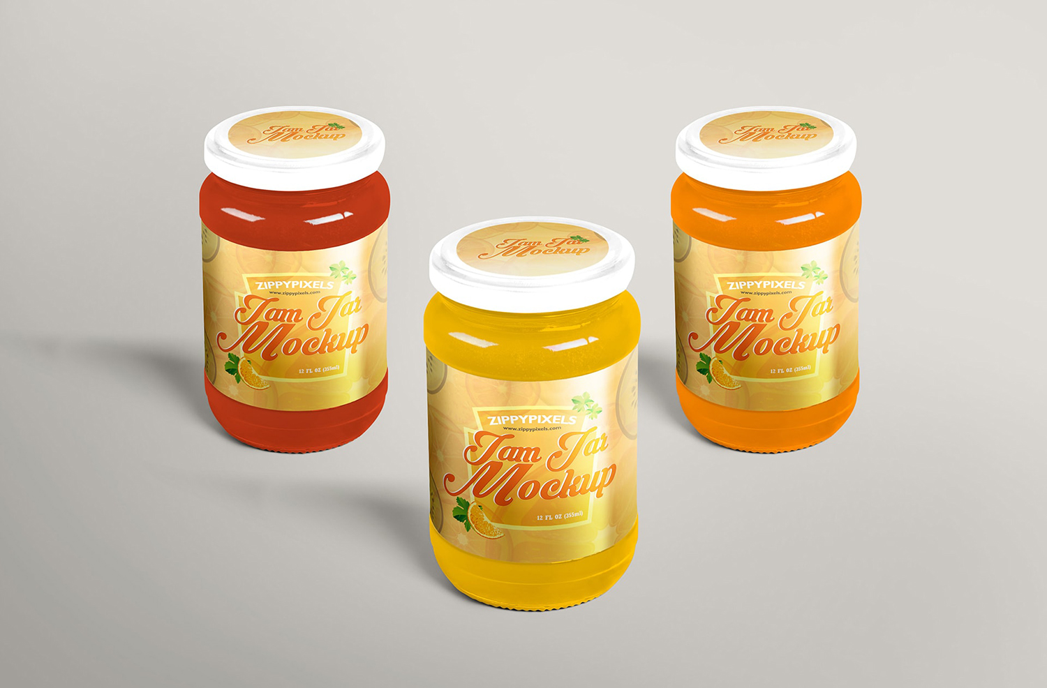 Free Delightful Jam Jar Mockup