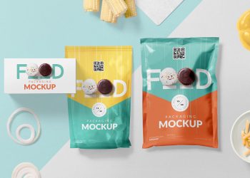 Free Food Packaging Mockup PSD