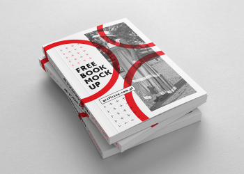 Free Softcover Book Mockup