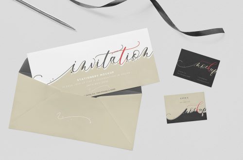 Free Invitation Mockup