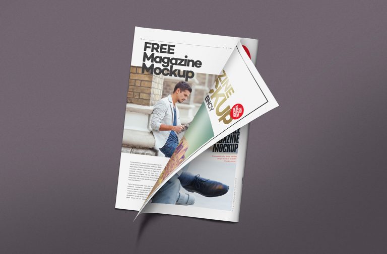 Free Magazine Mockup PSD | Free Mockup World