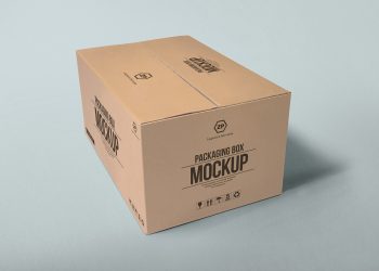 Free Packaging Box Mockup