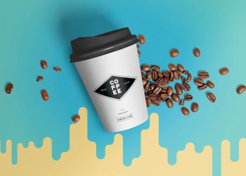 Free Paper Cup Mockup