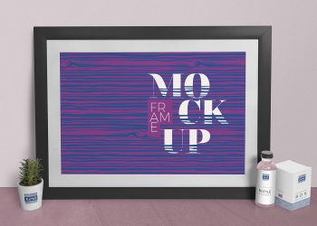 Free Photo Frame Mockup